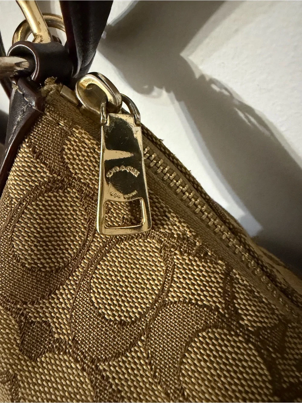 Coach Signature Canvas Crossbody/Shoulder Bag (Style No. A1880-37584)